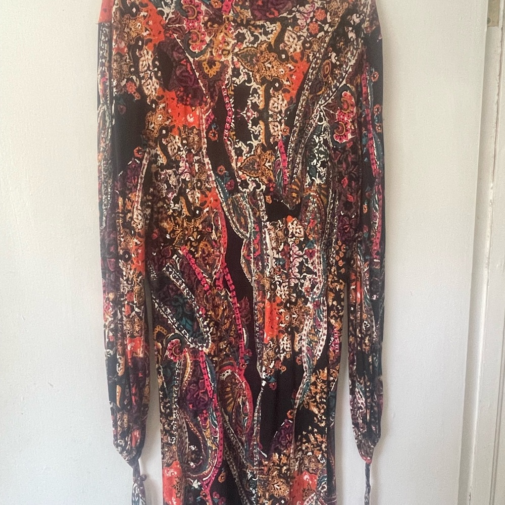 Free People Open Back Mini Dress